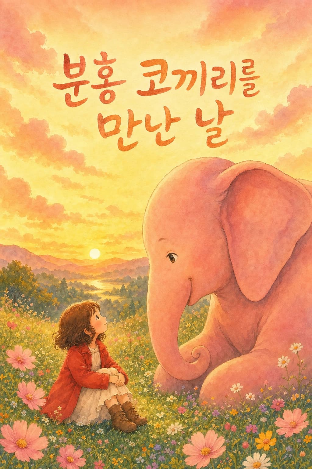 분홍 코끼리를 만난 날 표지
