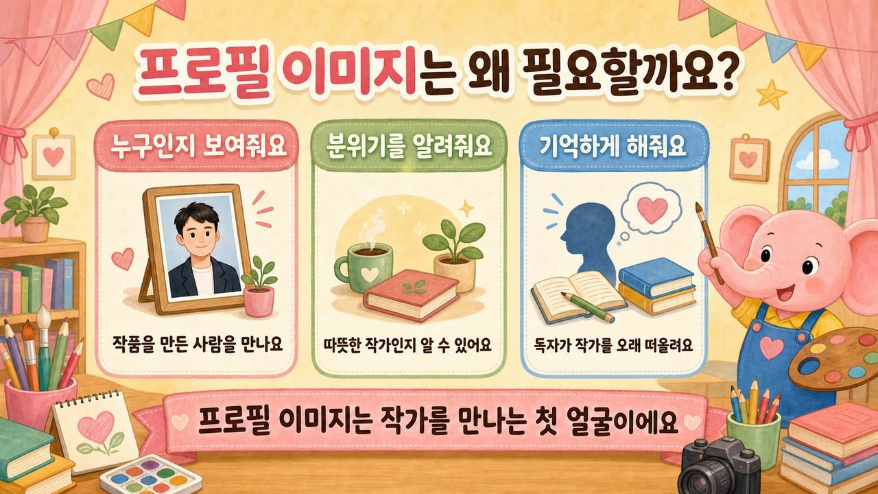작가의 말과 프로필 만들기, 슬라이드 10/21